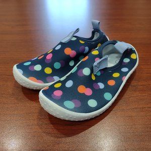 Cat and Jack Toddler Water Shoes Size 7 Polka Dot